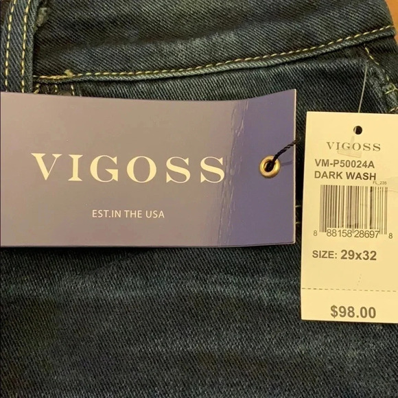 VIGOSS Dark Wash Jeans - Picture 5 of 8